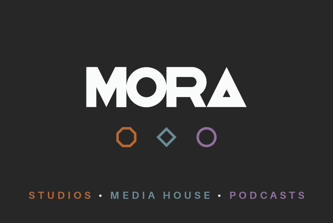 mora brand identity business card design front willmwcreative