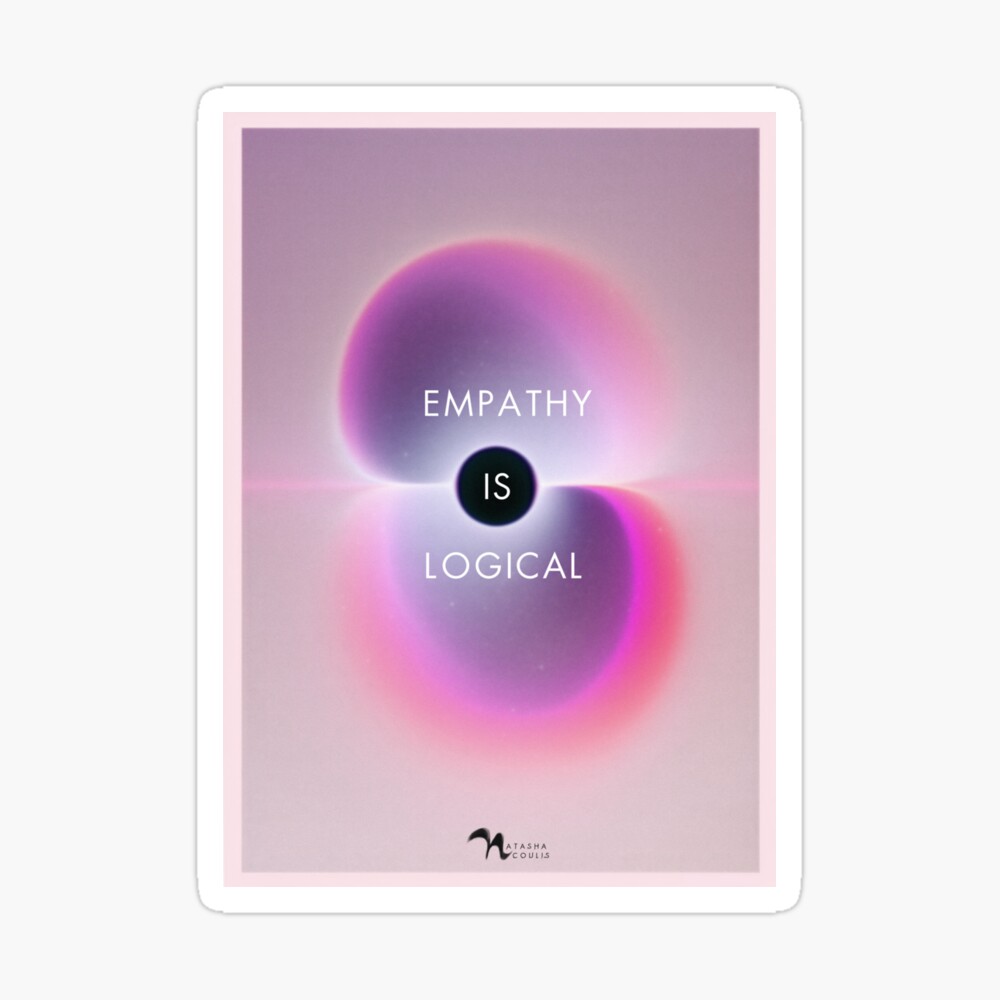 empathy is logical sticker