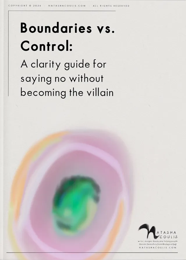 Boundaries vs. Control: A clarity guide for saying no without becoming the villain