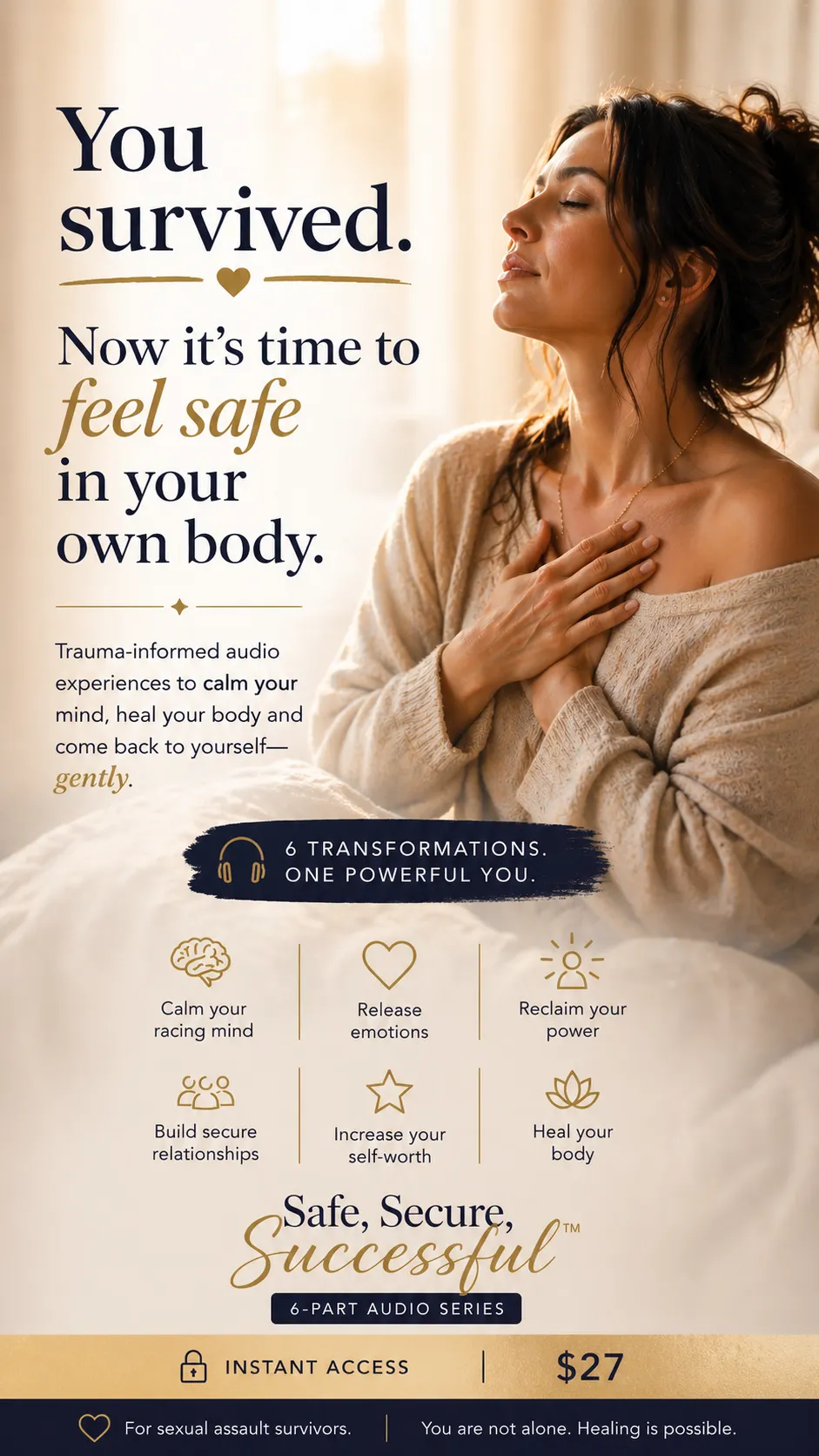 Calming digital sanctuary placeholder