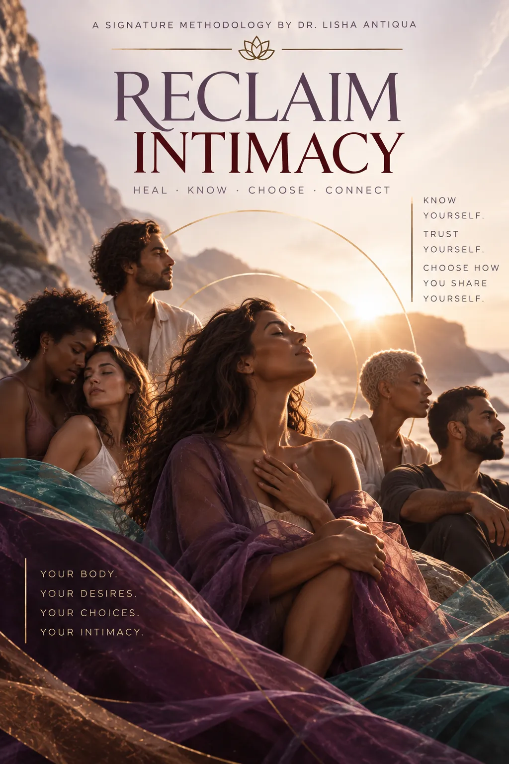 Dr. Lisha Antiqua - Reclaim Intimacy Signature Portrait Frame