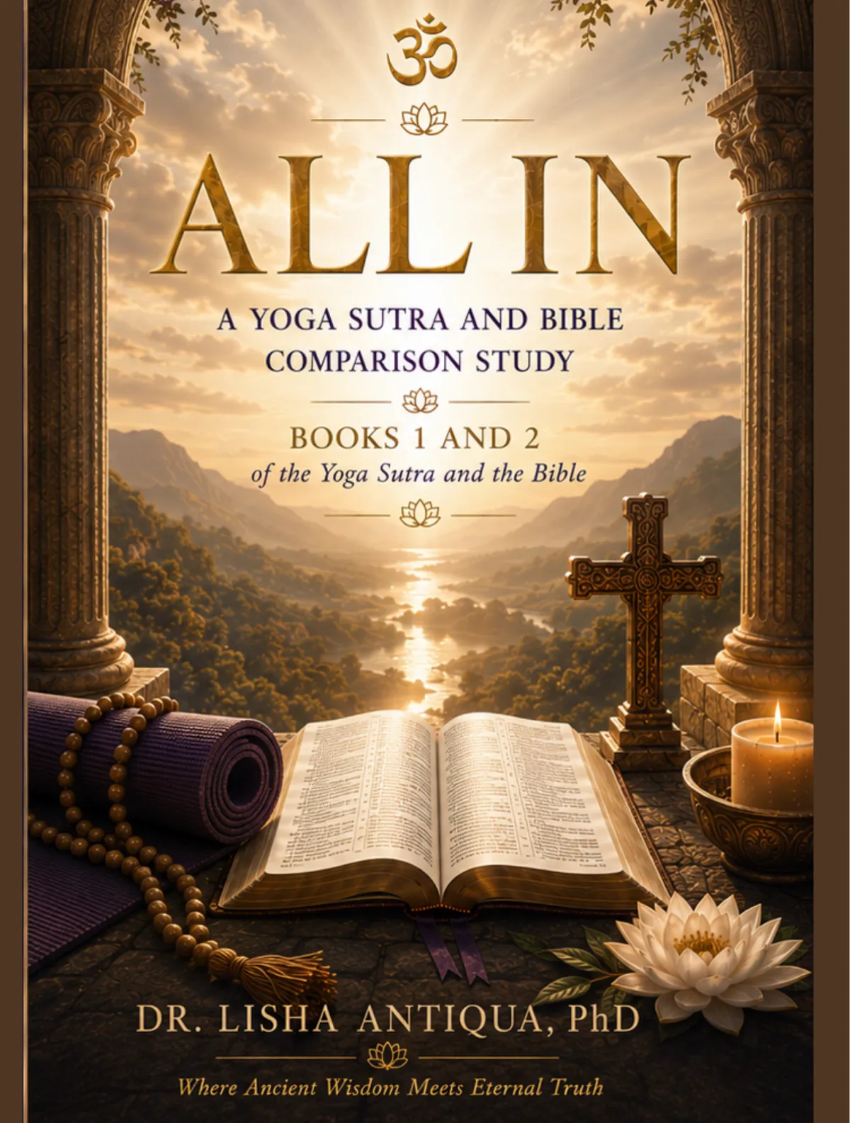 ALL IN - A Yoga Sutra and Bible Comparison Study Book Cover