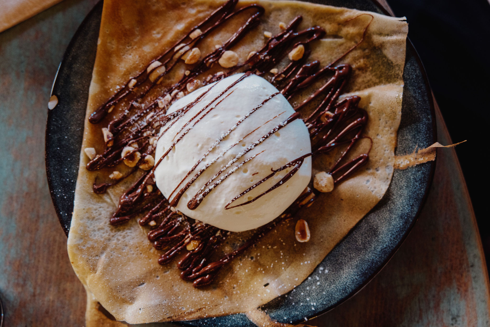 crepe casse noisette