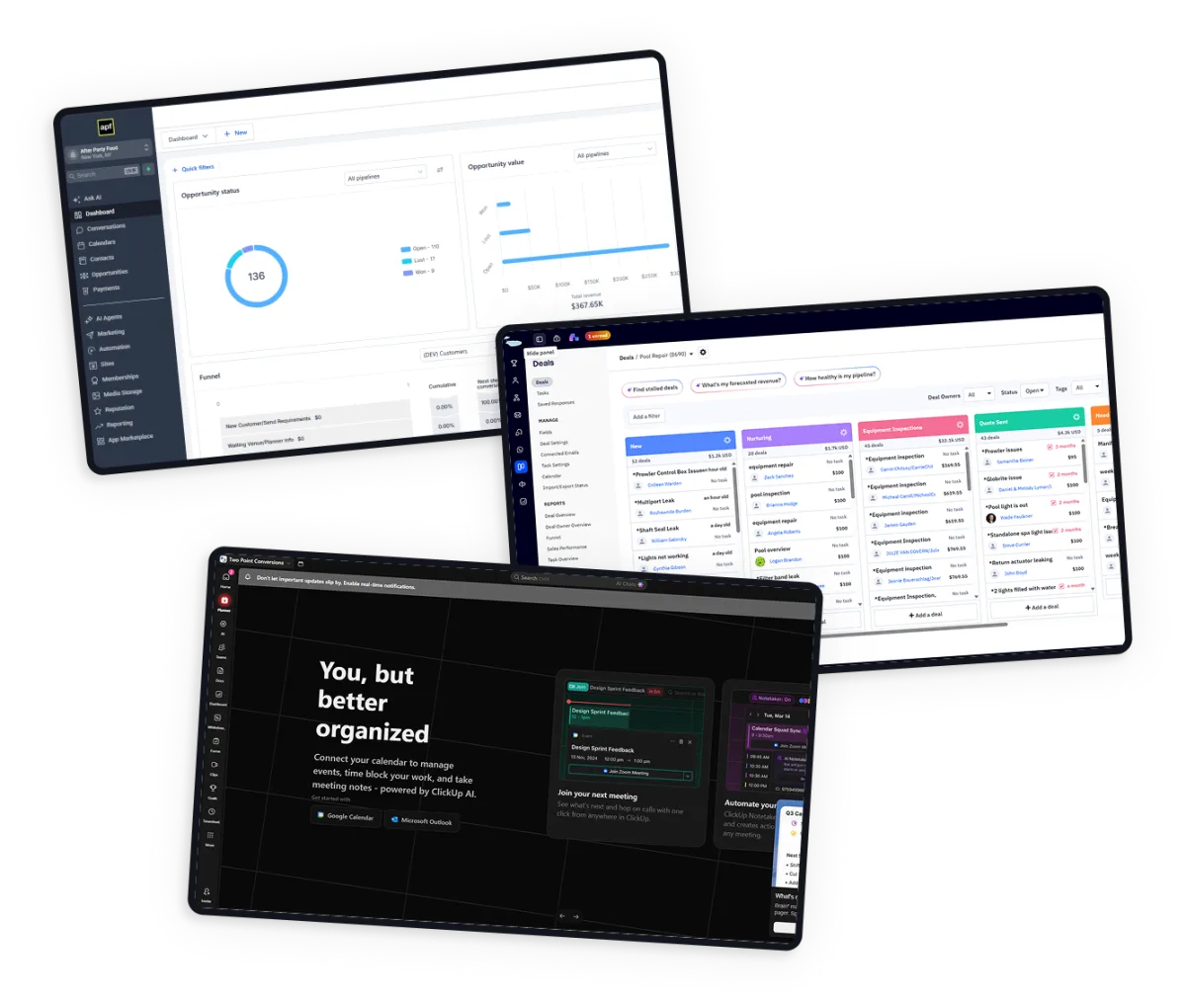 Dashboard results