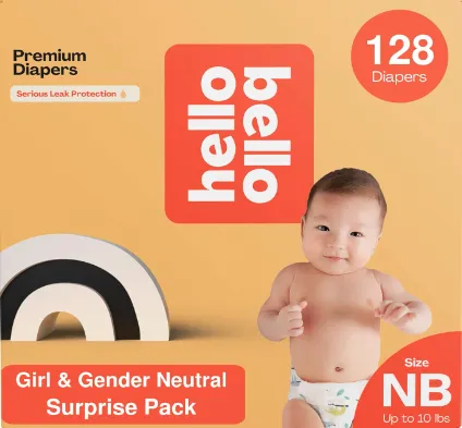 Hello Bello eco-friendly diapers Hypoallergenic
