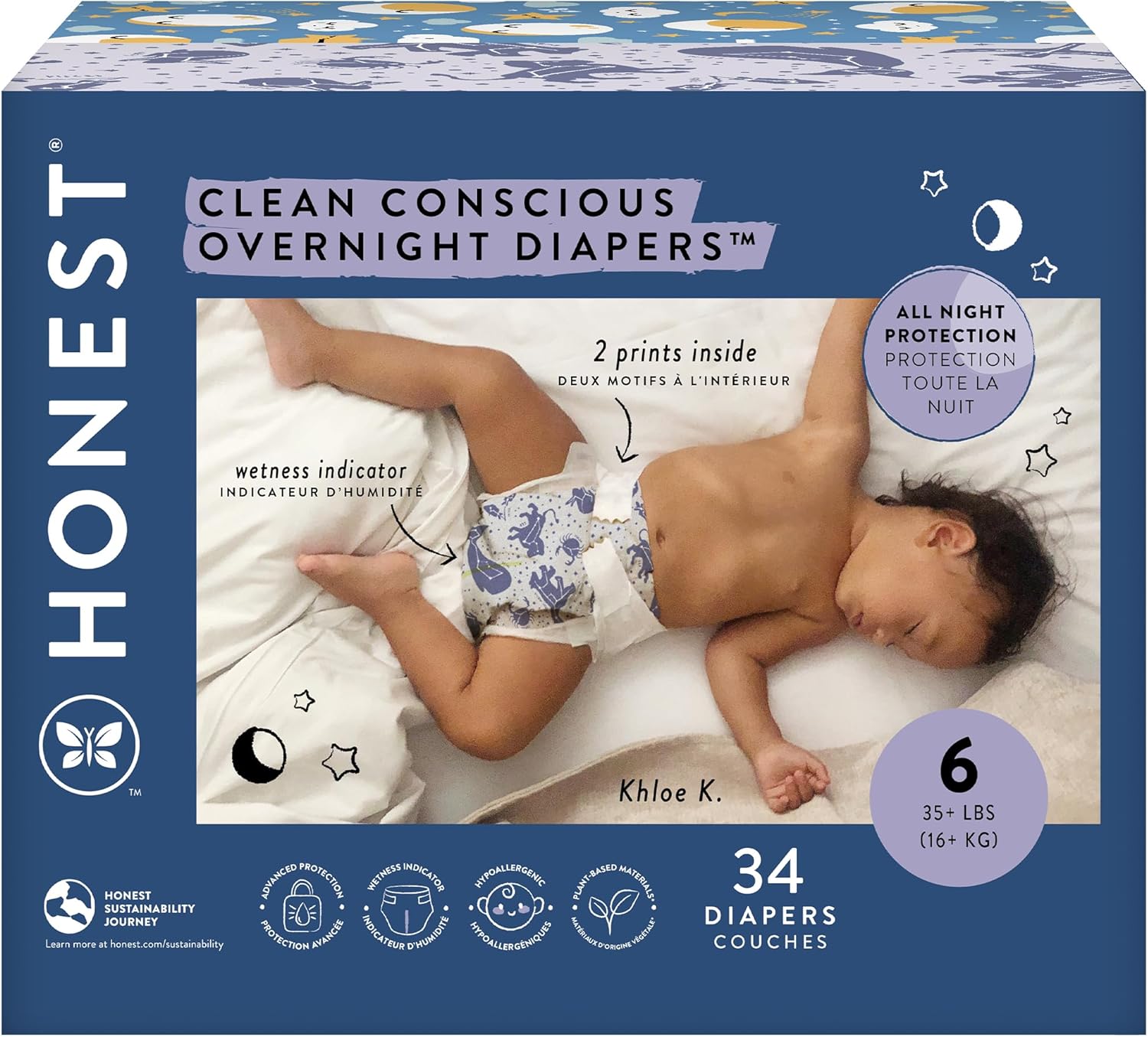 Honest Overnight Diapers