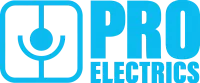 Logo of the PROelectrics company.