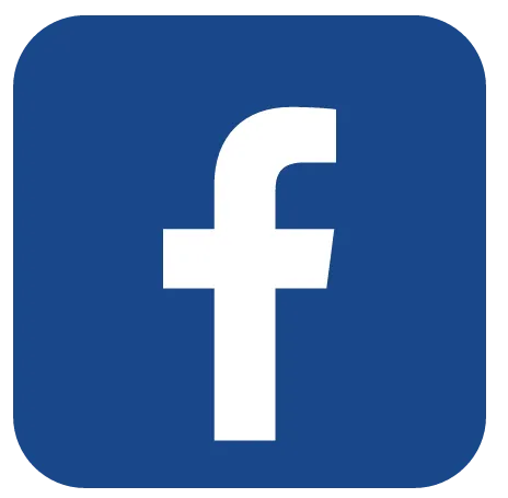 Colorful logo of Facebook with link to Freedom Flow Marketing Facebook page.