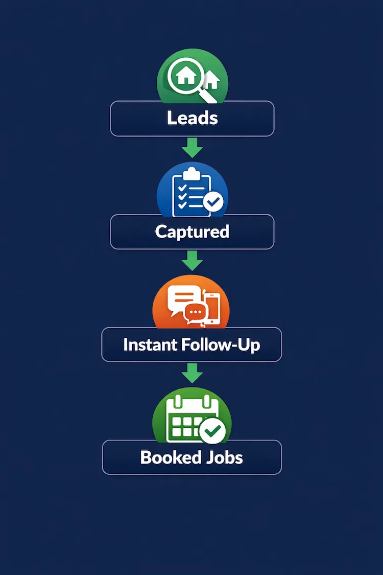 landscaping lead generation system