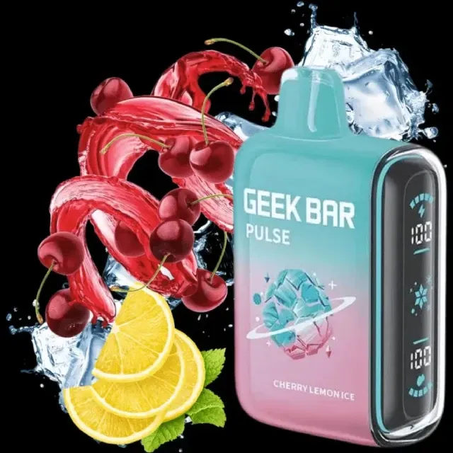 Geek Bar Cherry Lemon Ice - Smokers Vapes & Tobacco