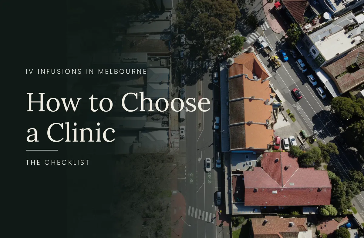  IV Infusions in Melbourne: How to Choose a Clinic (Checklist)