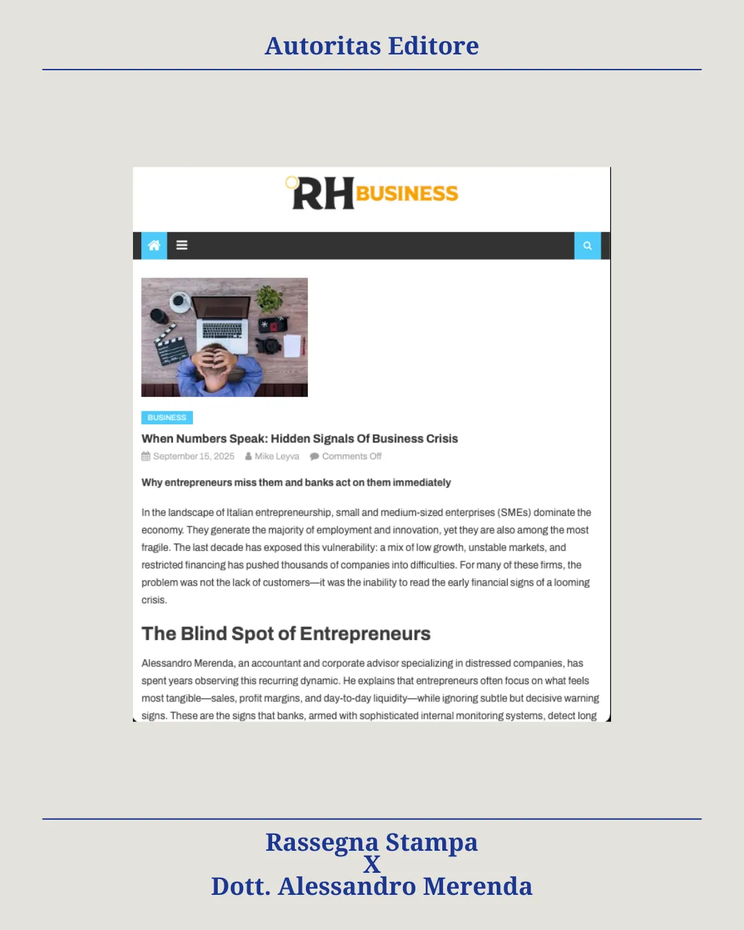 Autoritas Editore - La Casa Editrice per Professionisti