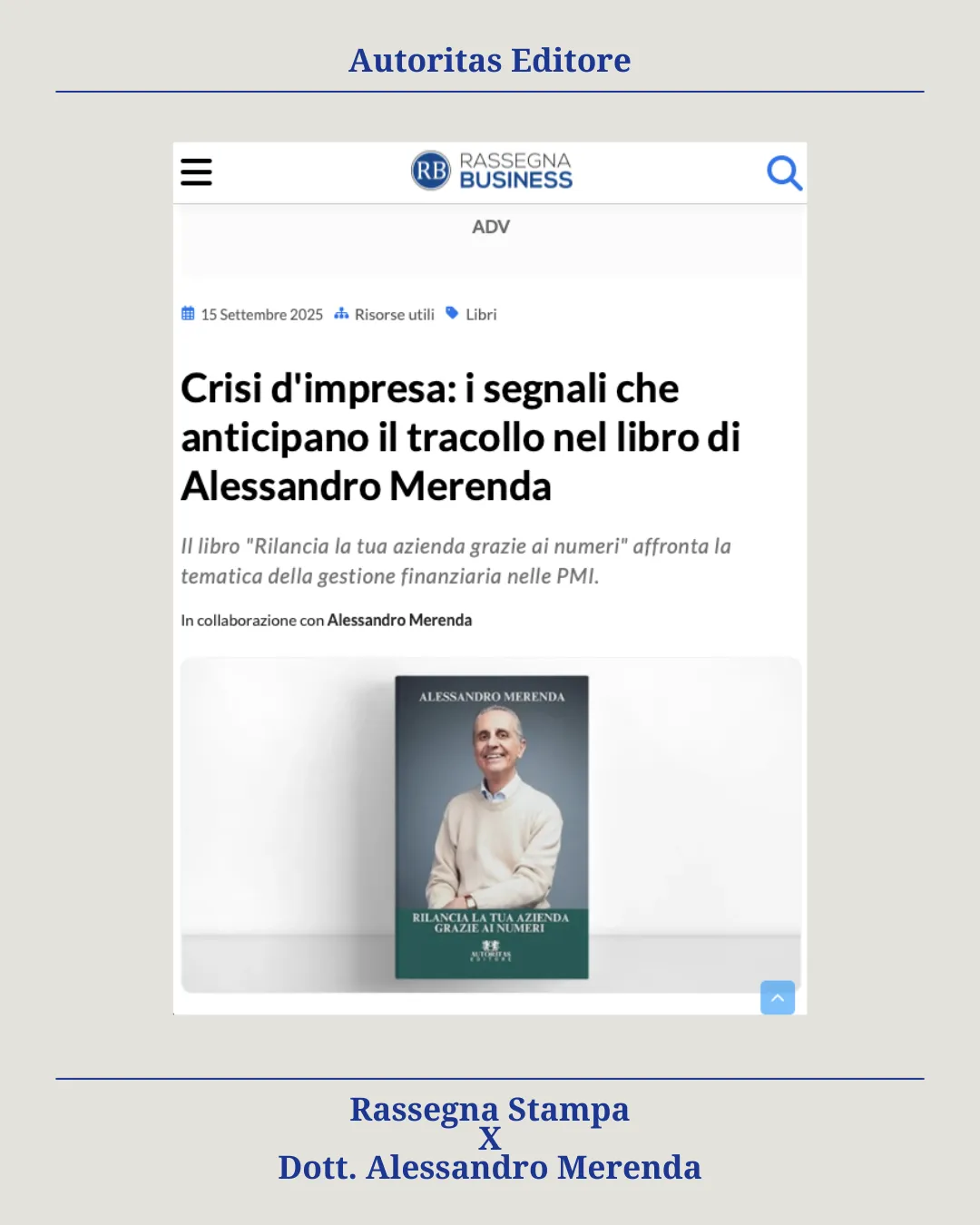 Autoritas Editore - La Casa Editrice per Professionisti