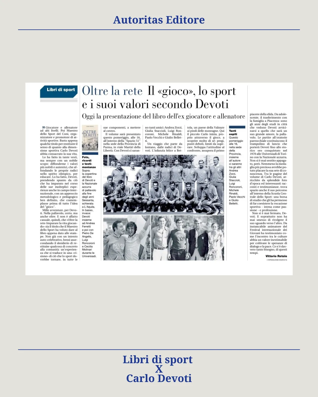Autoritas Editore Opinioni
