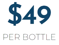 $49 per bottle