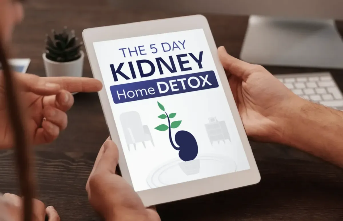 free ebook 1 - The 5 Day Kidney Home Detox