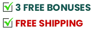 3 free bonuses free shipping