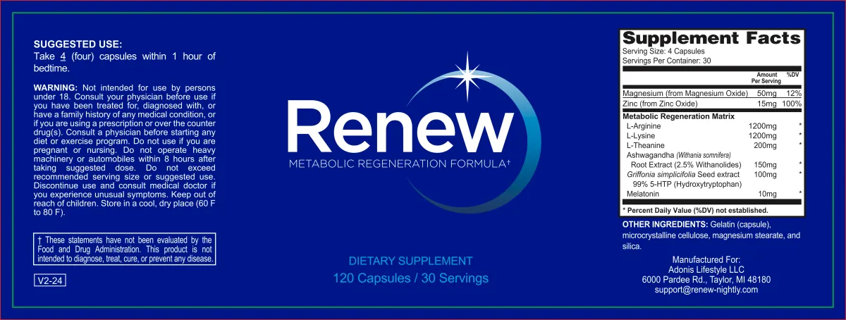 renew supplement facs