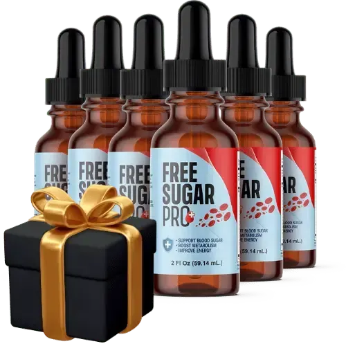 free sugar pro - 6 bottles