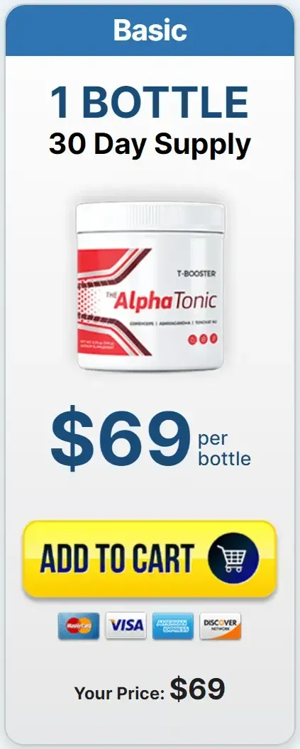 alpha tonic buy 1 bottle