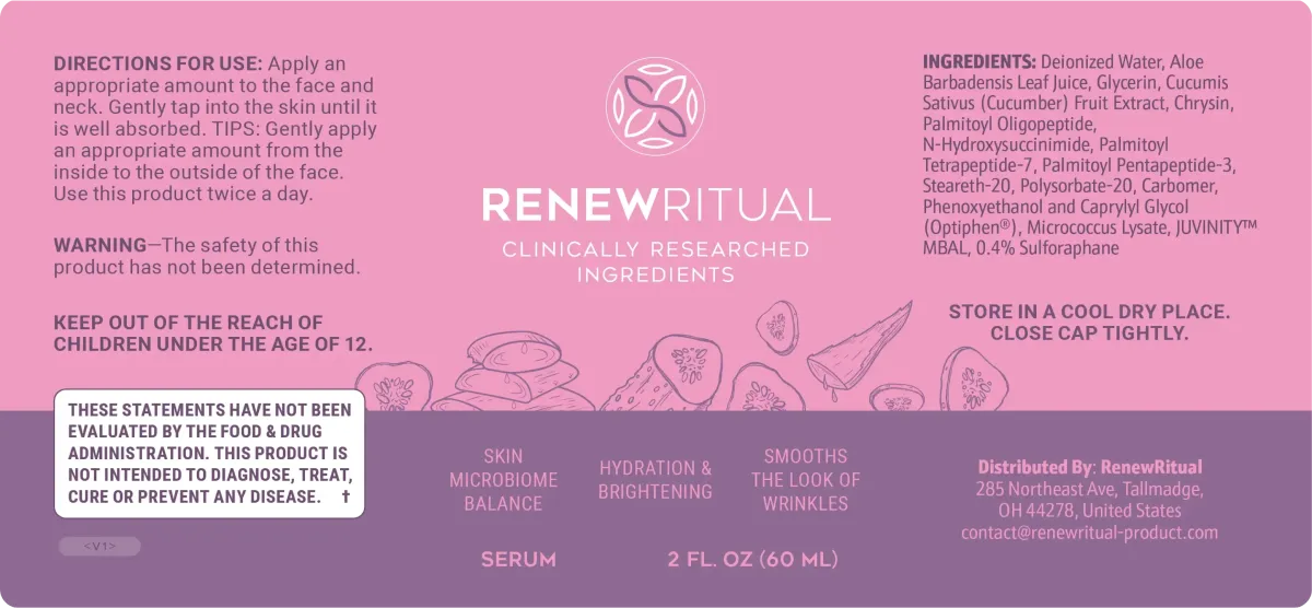 RenewRitual Supplement facts