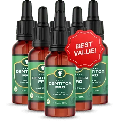 Dentitox Pro 6 bottles