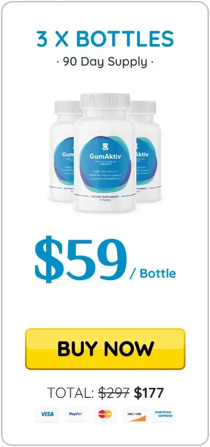 GumAktiv buy 3 bottle