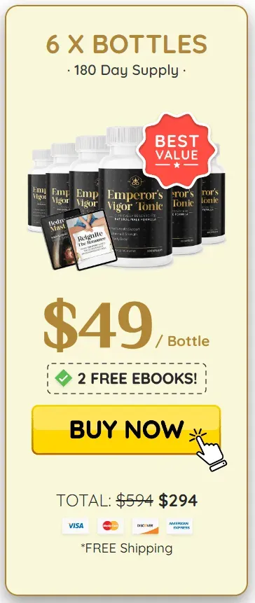 Emperor's Vigor Tonic buy 6 bottle