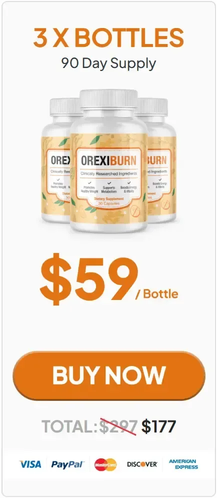 OrexiBurn buy 3 bottle