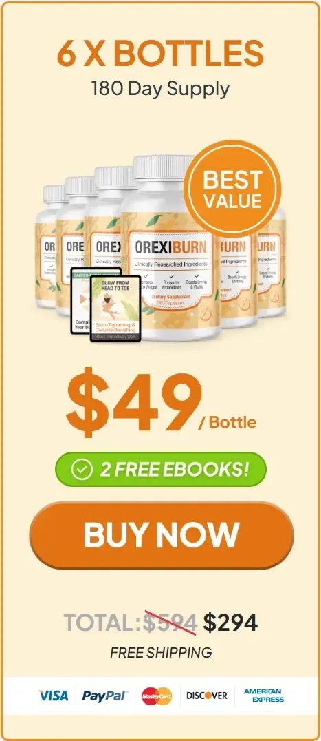 OrexiBurn buy 6 bottle