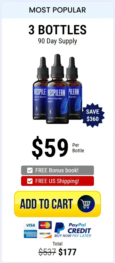 Respilean buy 3 bottle