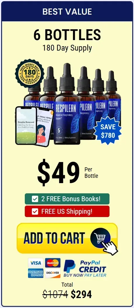 Respilean buy 6 bottle