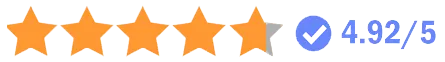 rating 4.92/5