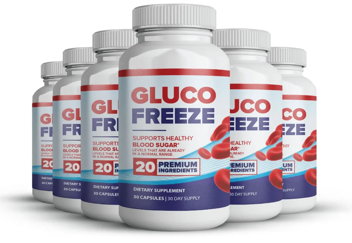 glucofreeze - 6 bottles