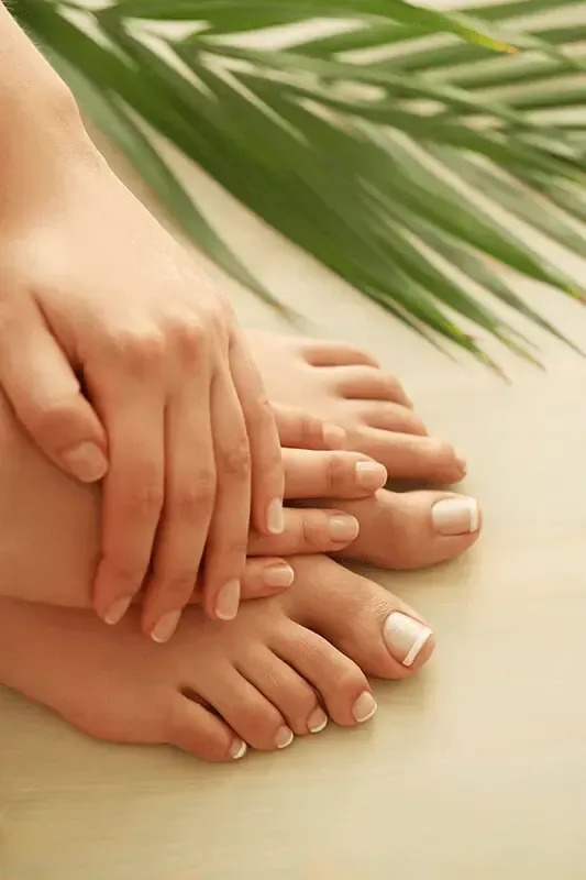 healthy nails and skin
