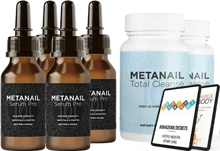 metanail serum pro 4 bottle metanail total cleanse 2 bottle
