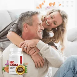 Red Boost user happy couple