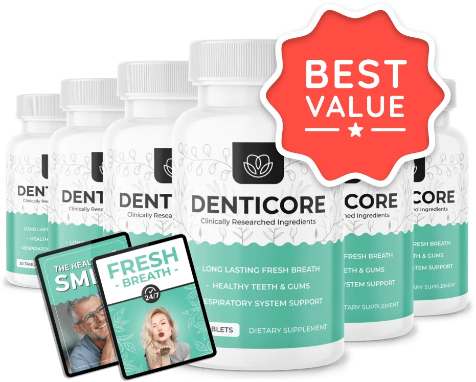 Denticore discounted 6 bottles