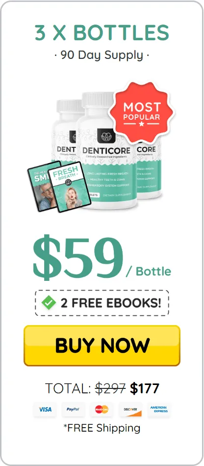 Denticore buy 3 bottle