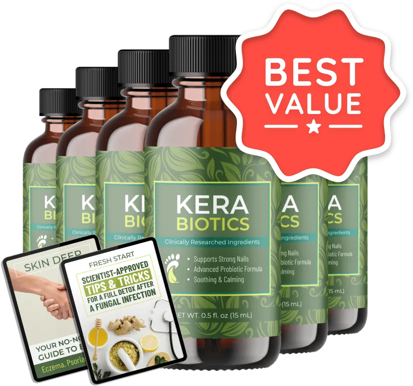 Kerabiotics discounted 6 bottles