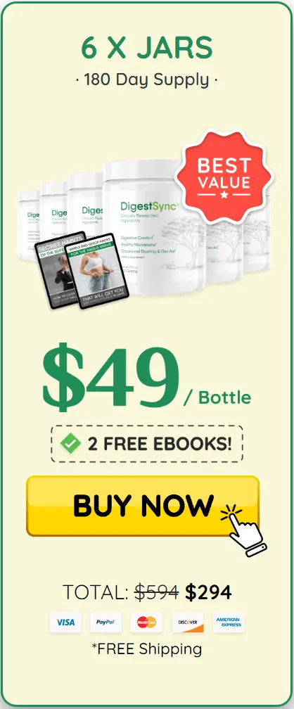 DigestSync buy 6 bottle