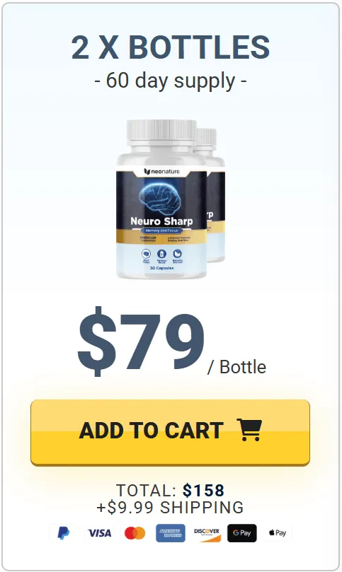 Neuro Sharp buy 2 bottle