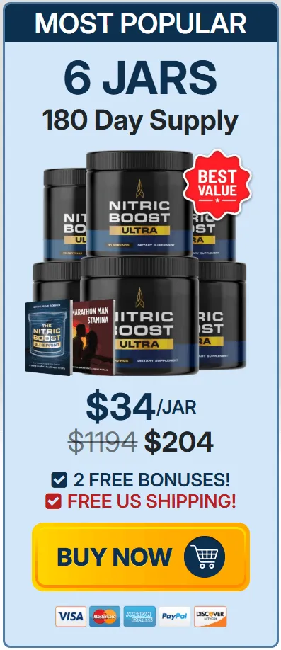 nitric boost ultra buy 6 jar