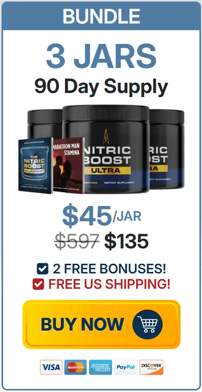 nitric boost ultra buy 3 jar