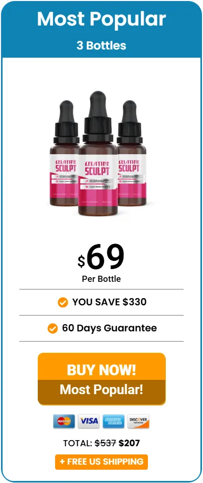 Gelatine Sculpt buy 3 bottle