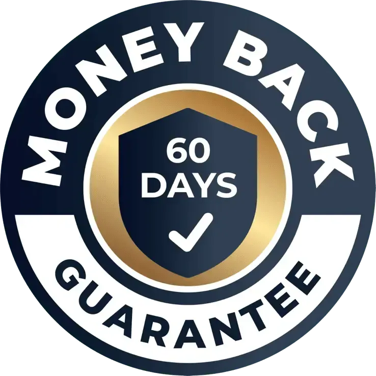 Gelatine Sculpt 60 days money back guarantee