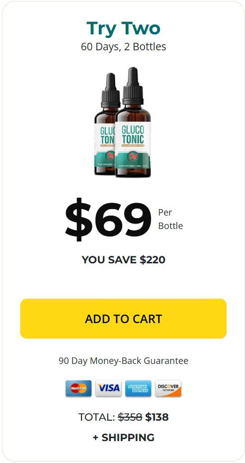 Glucotonic buy 2 bottle