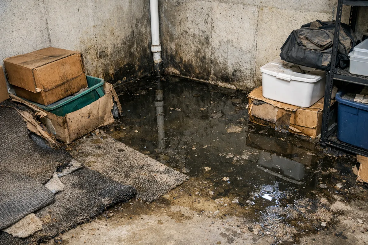 full flood damage restoration job underway in knoxville