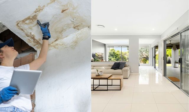 Run-down house with visible damage showing how cheap properties can come with costly hidden problems. Option 2: