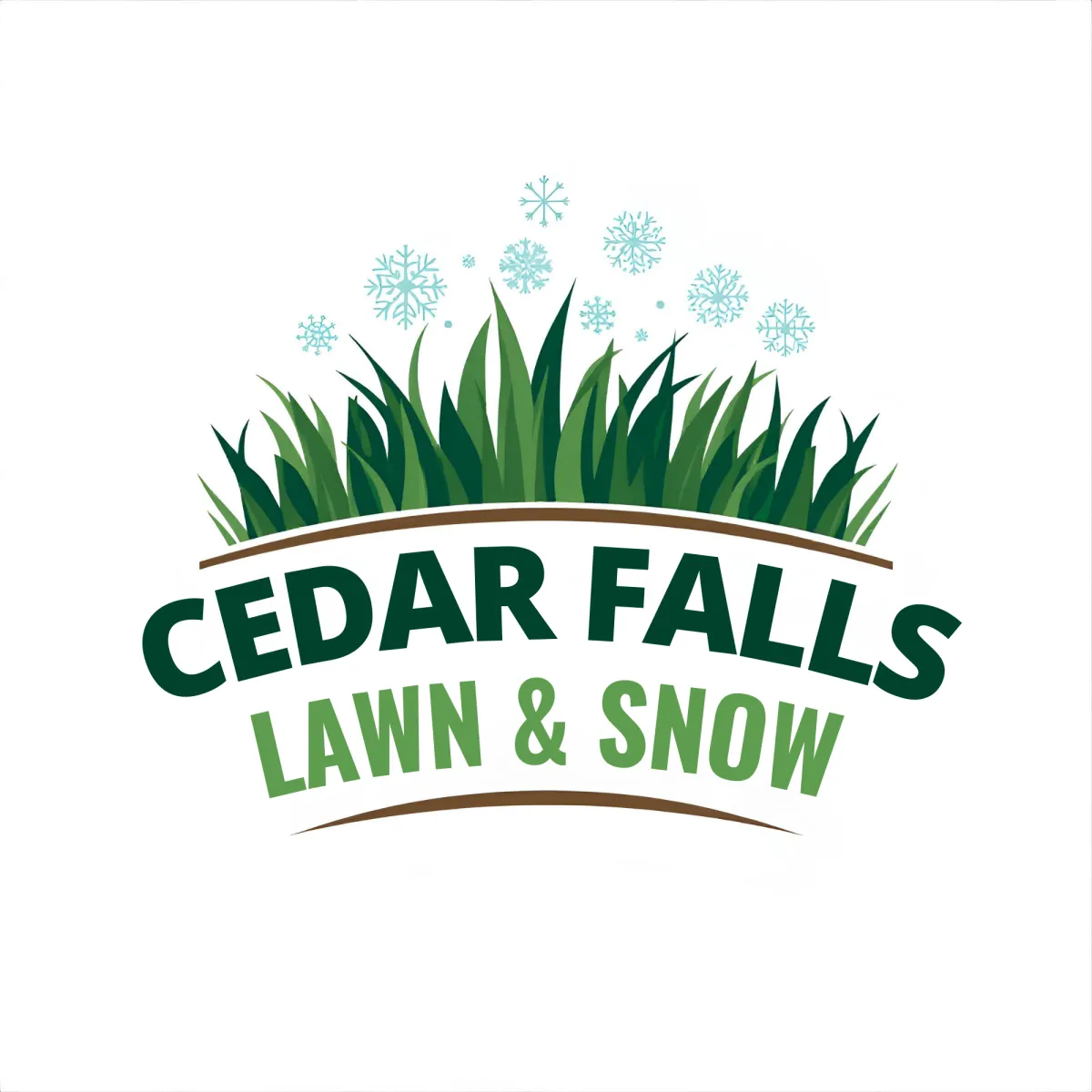Cedar Falls Lawn & Snow Logo